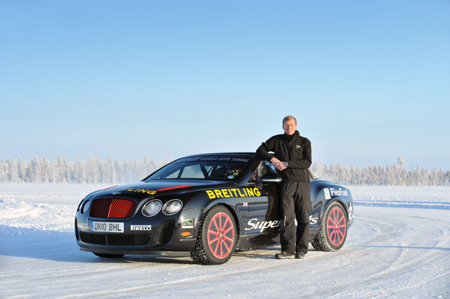 Bentley winter driving school