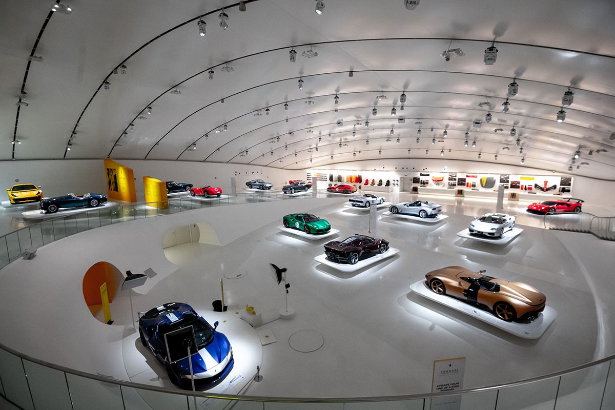 Descubre la exhibición “Ferrari One of a Kind” en el museo de Módena